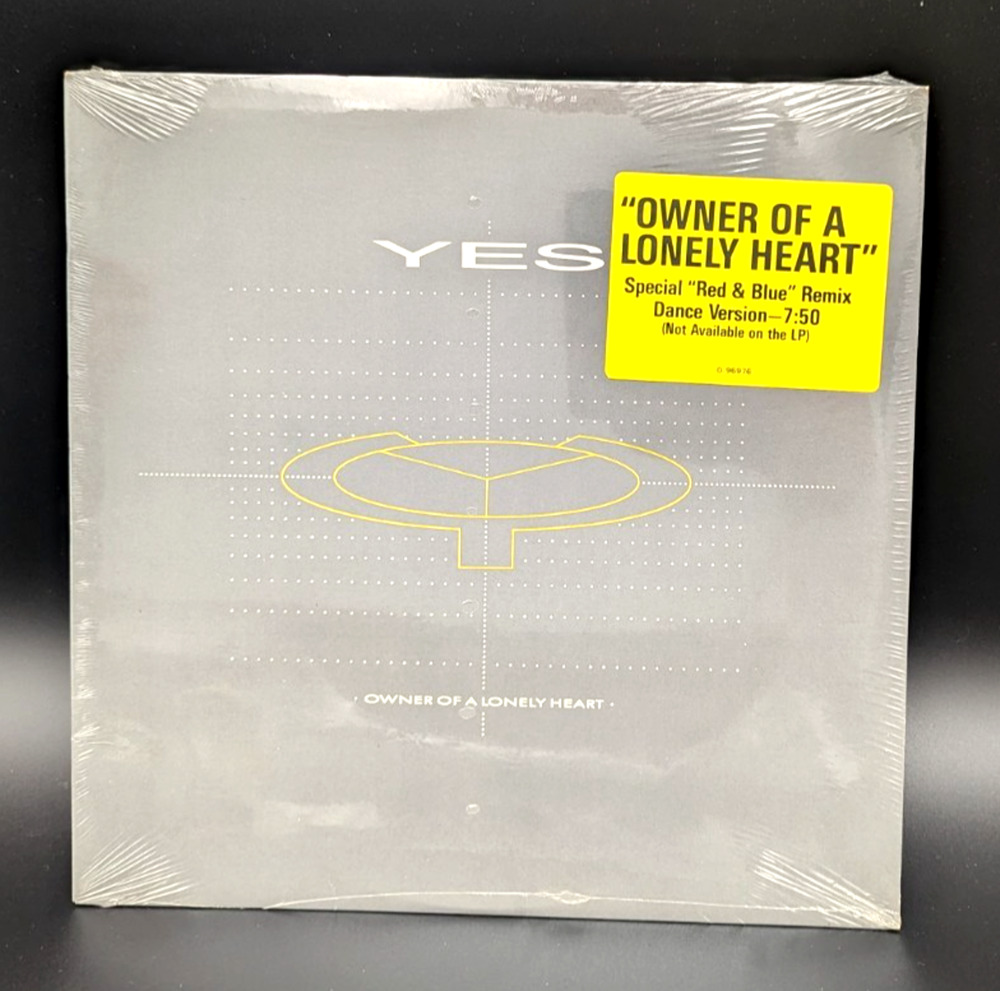 Yes Owner Of A Lonely Heart Vinyl Record Single 1983